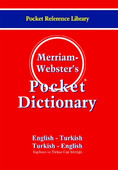 Merıam Webster's Pocket Dictionary English – Turkish / Turkish - English (İngilizce-Türkçe / Türkçe-İngilizce)